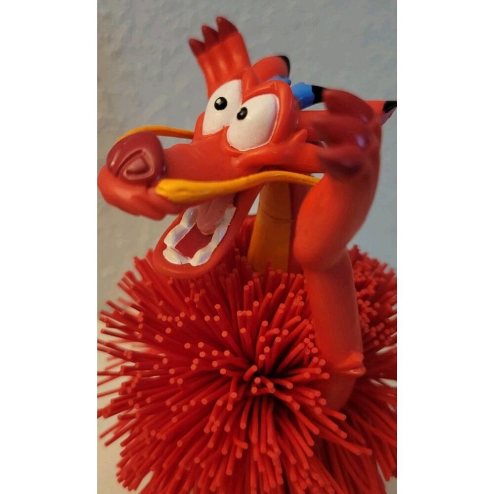 Koosh Balls Toys (Set of 2) 1998 Godzilla T-Rex 1998 Mushu Dragon - Picture 13 of 16